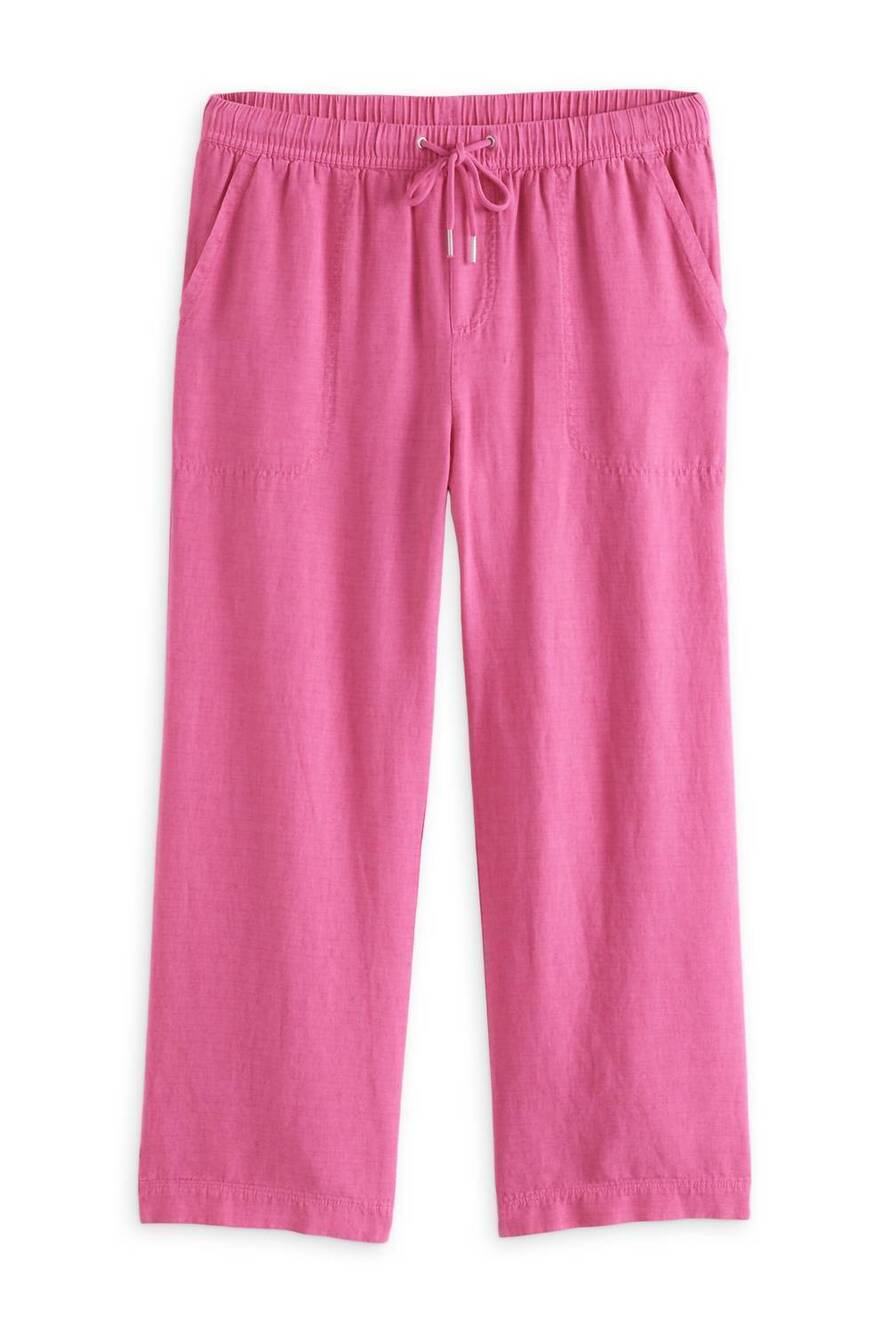 NEW SPLENDID women's angie eco crop wide leg pant in lilac rose